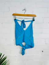 Halter Neck Tie Top