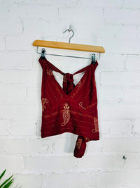 Tie Halter Neck Top