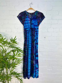 Long Cap Sleeve Dress