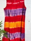 Tie Dye Sleeveless Long Dress
