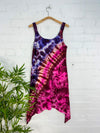 Tie Dye Sleeveless Midi Dress
