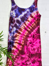 Tie Dye Sleeveless Midi Dress