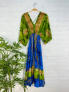 Wide Sleeve Maxi Dress