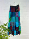 Patchwork Long Skirt