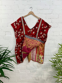 Assorted Quilted Sleeveless  Dress