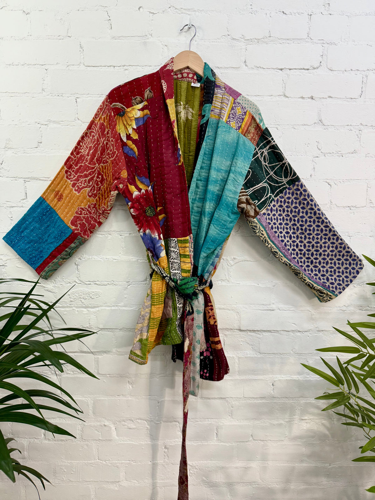 Assorted Quilted Short Kimono