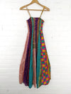 Recycled Sari Patchwork Long Dress
