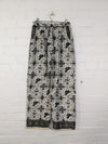Recycled Sari Straight Trousers