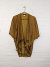 Recycled Sari 3/4 Sleeve Open Top