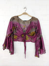 Long Sleeve Tie Top