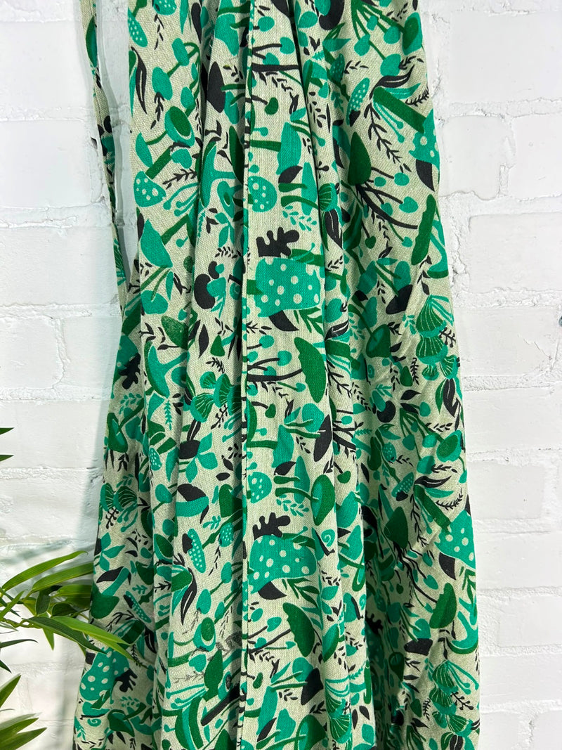 Long Tie Halter Neck Dress