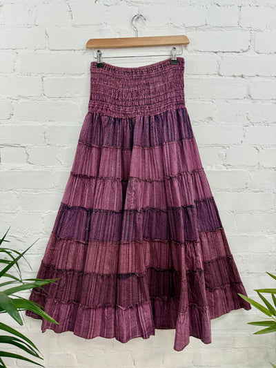 Long Elasticated Skirt