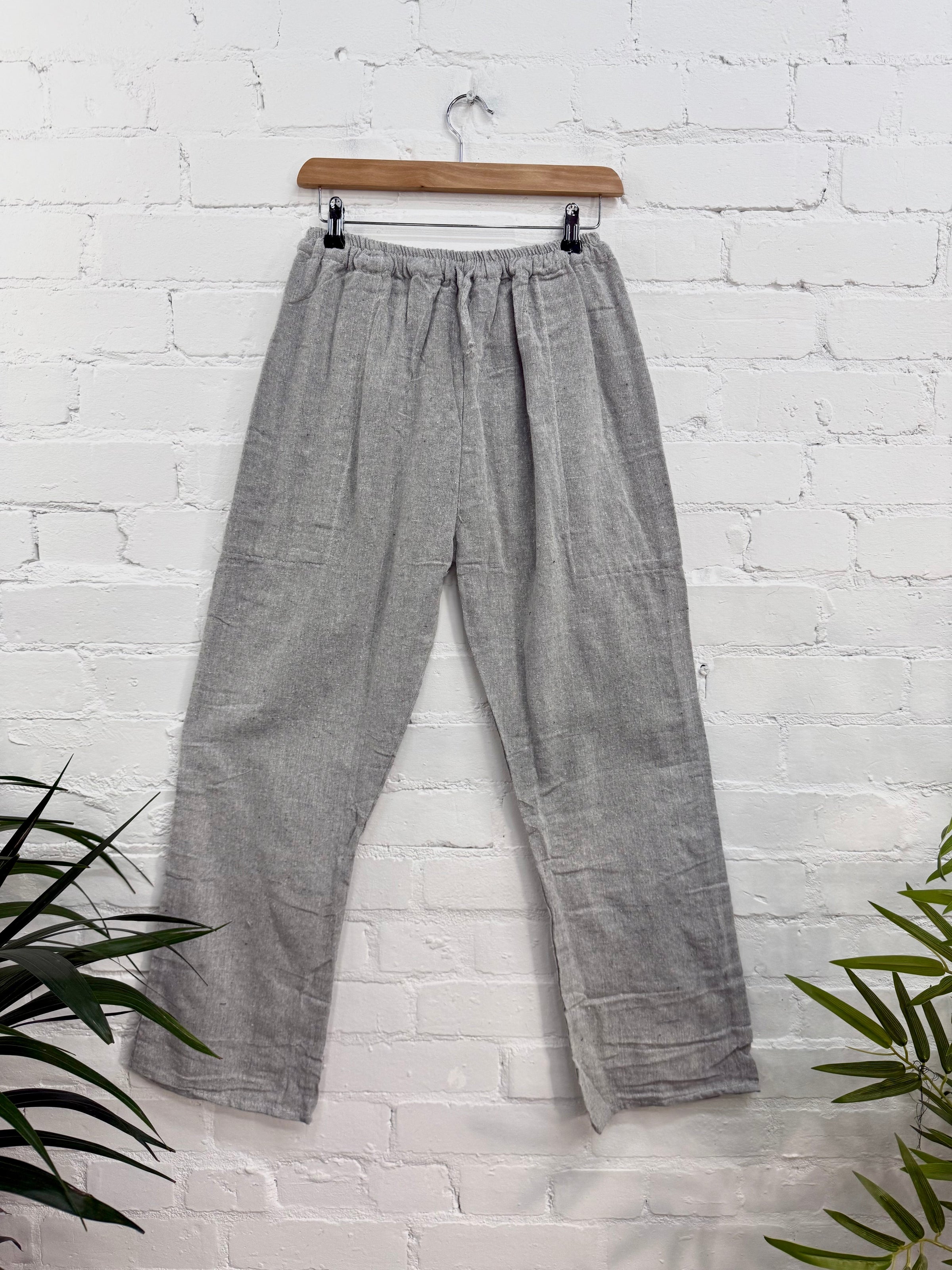 Plain Elasticated Trousers