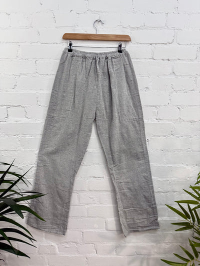 Plain Elasticated Trousers