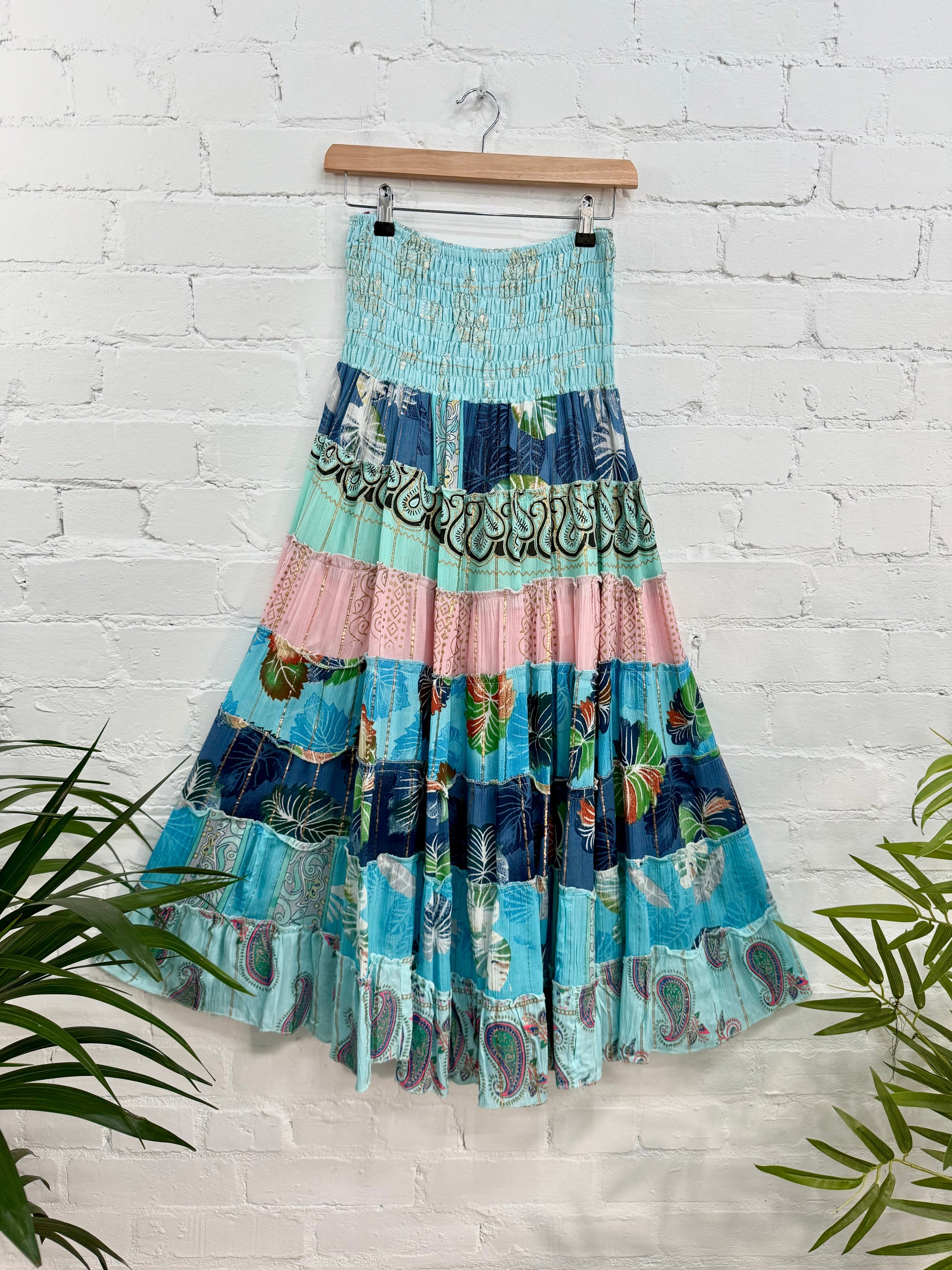 Long Elasticated Skirt