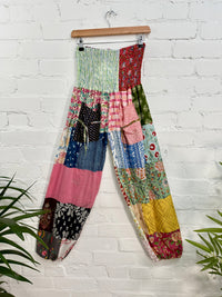 Patchwork Harem Trousers