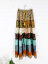Recycled Sari Silk Wide Trousers