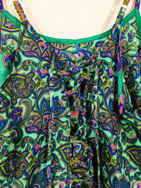 Recycled Sari Silk Midi Dress