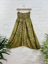 Patterned Silky Afghani Trousers