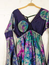 Recycled Sari Silk Short Dress