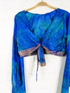 Long Sleeve Tie Top