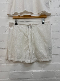 Damask Print Short Pyjama Set