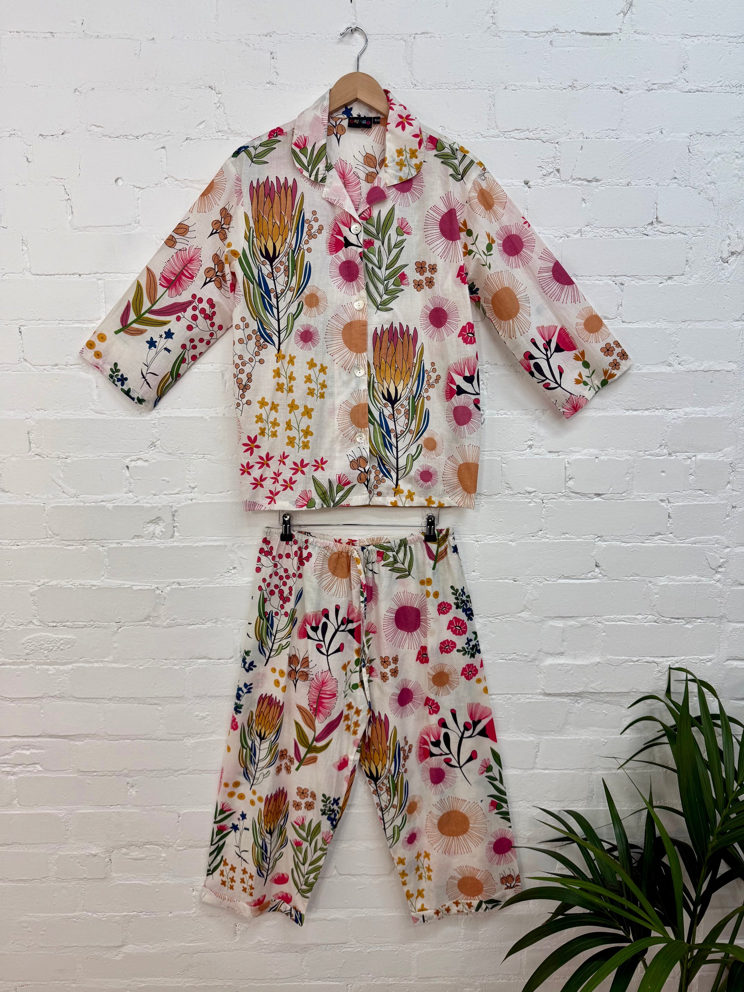 Floral Print Pyjama Set