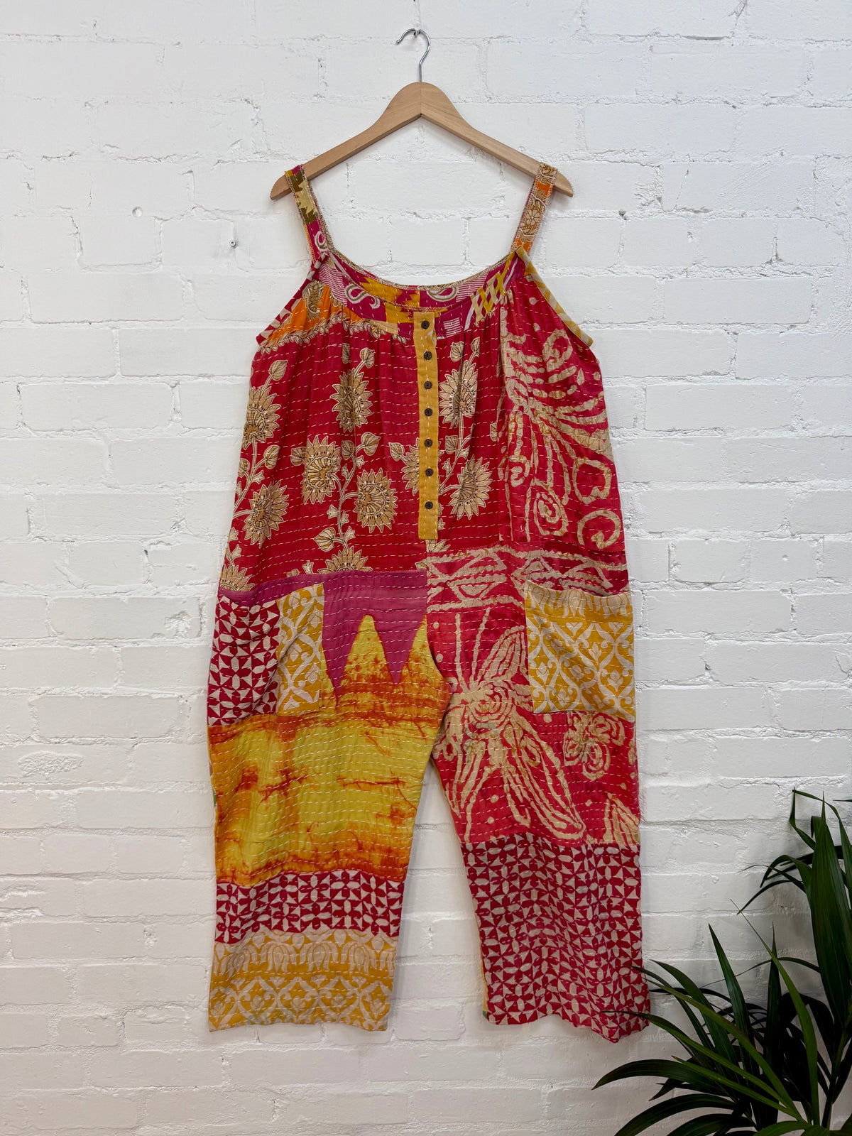 Kantha Oversized Overalls