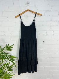 Short Strappy Elasticated Dress