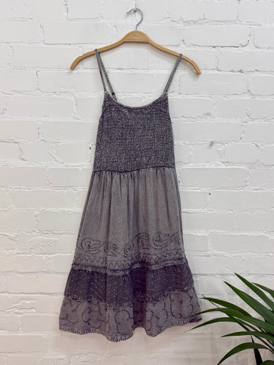 Short Strappy Elasticated Dress