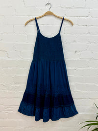 Short Strappy Elasticated Dress