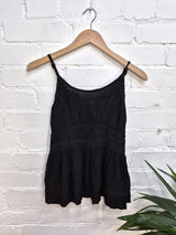 Embroidered Vest Top