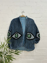 Velvet Eye Design Open Jacket
