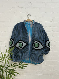 Velvet Eye Design Open Jacket