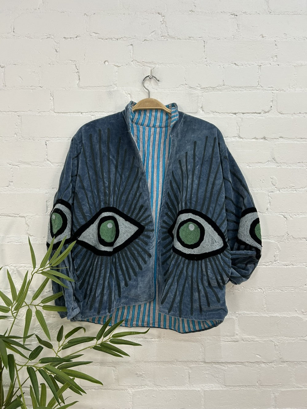 Velvet Eye Design Open Jacket