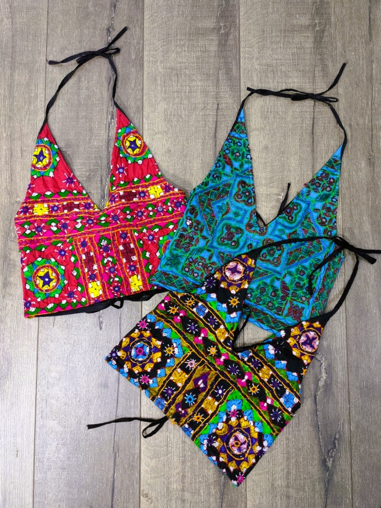 Assorted Halterneck Crop Top