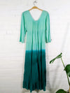 Half Sleeve Long Dress