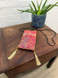 Small String Mobile Pouch Bag