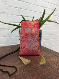 Small String Mobile Pouch Bag