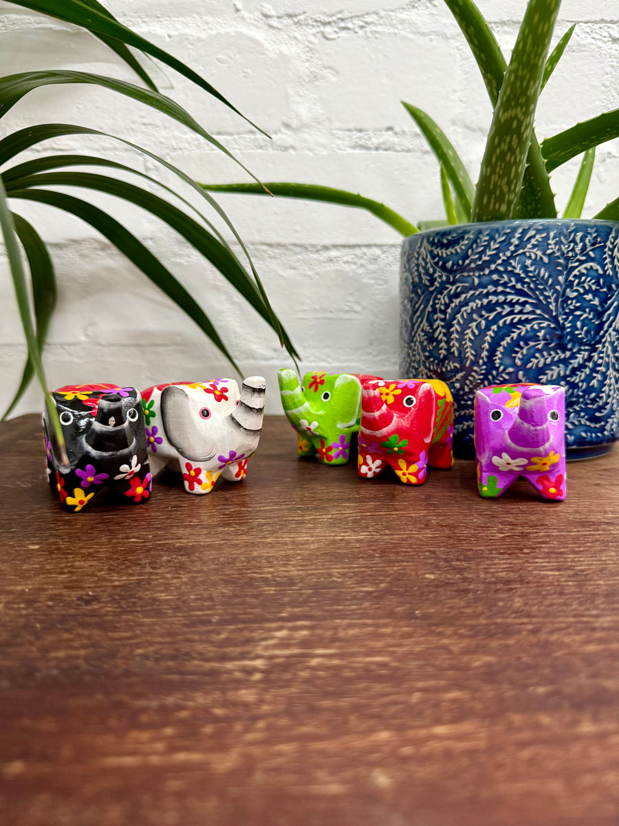 Set of 5 Elephants