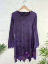 Patch and Point Short Dress