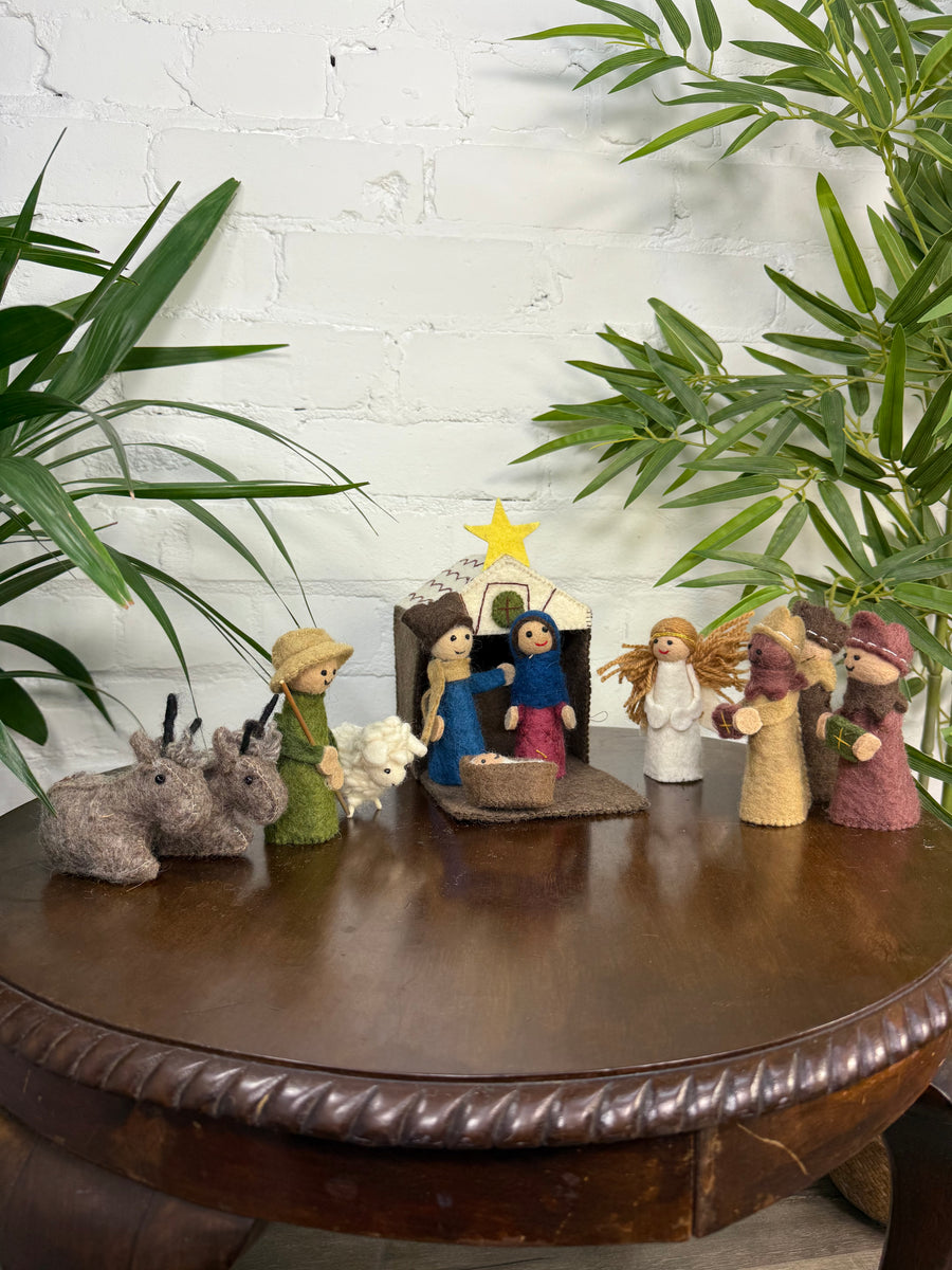 Felt Nativity Scene