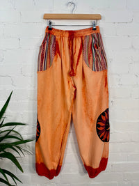 Tie Dye and Gheri Harem Trousers