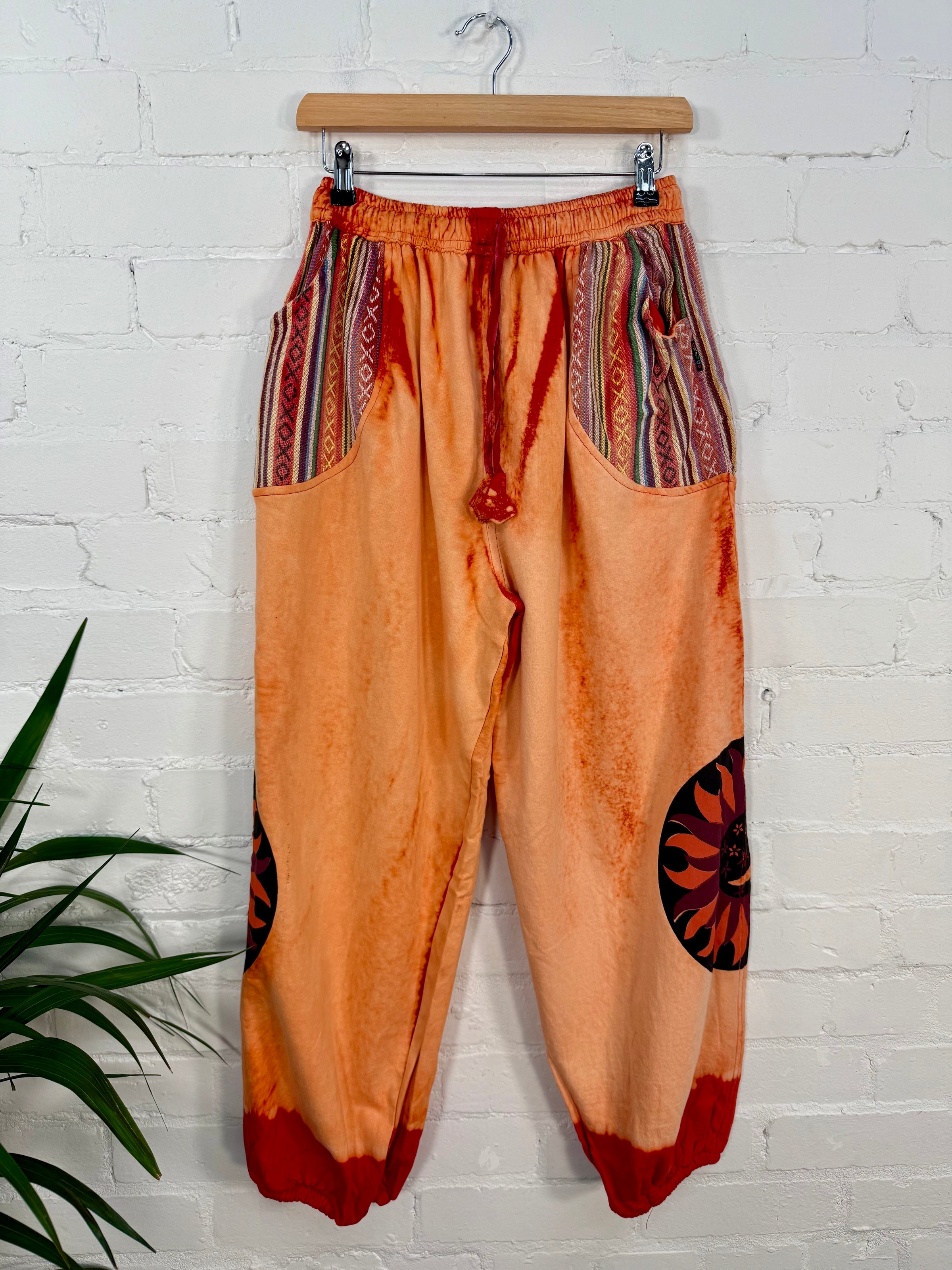 Tie Dye and Gheri Harem Trousers