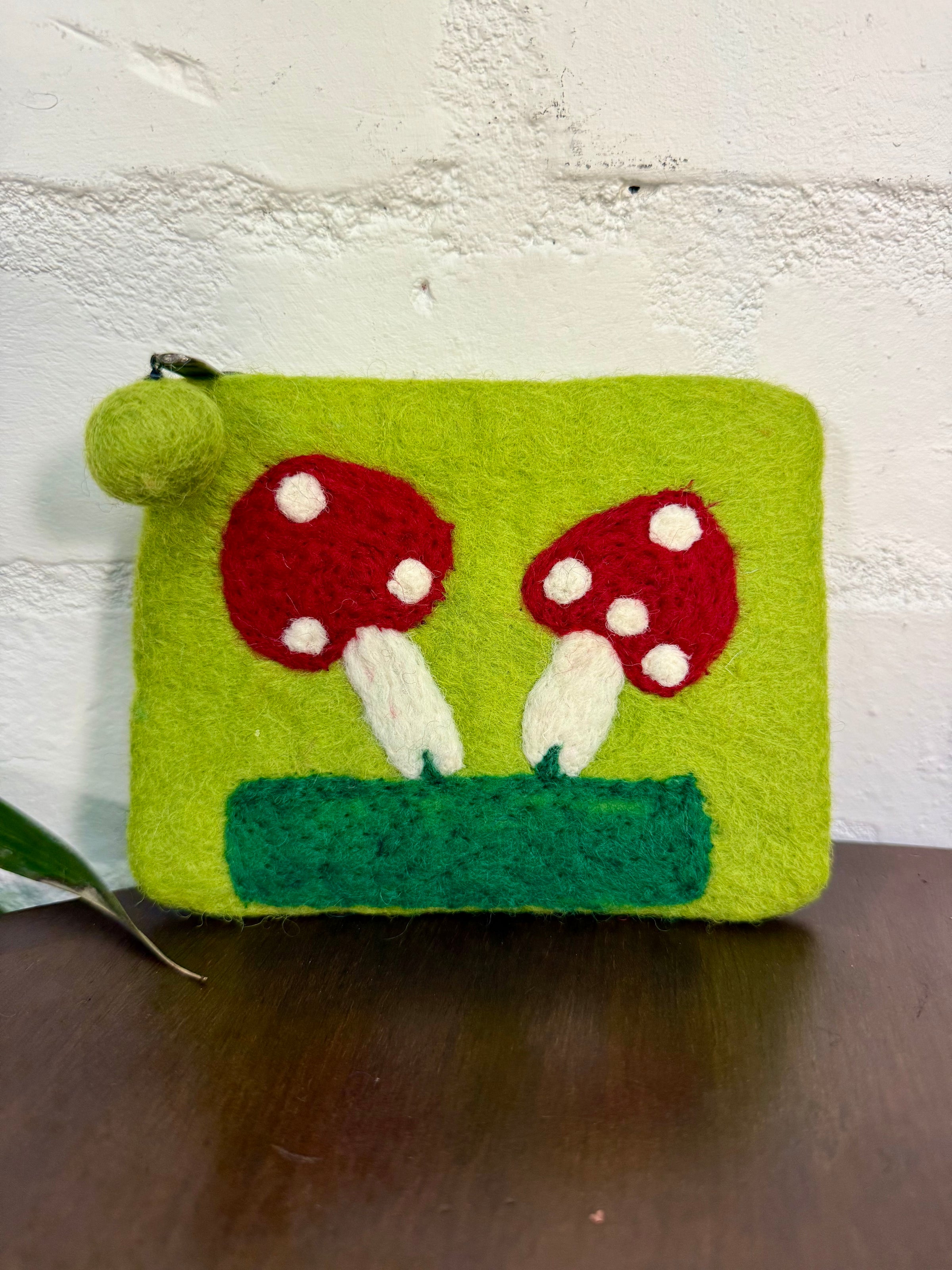 Assorted Felt Toadstool Purse