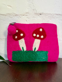 Assorted Felt Toadstool Purse