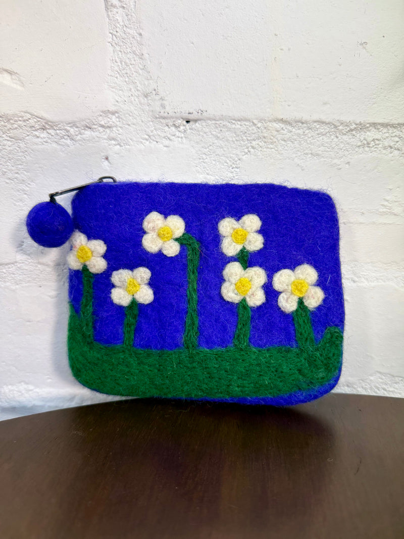 Felt Daisy Purse