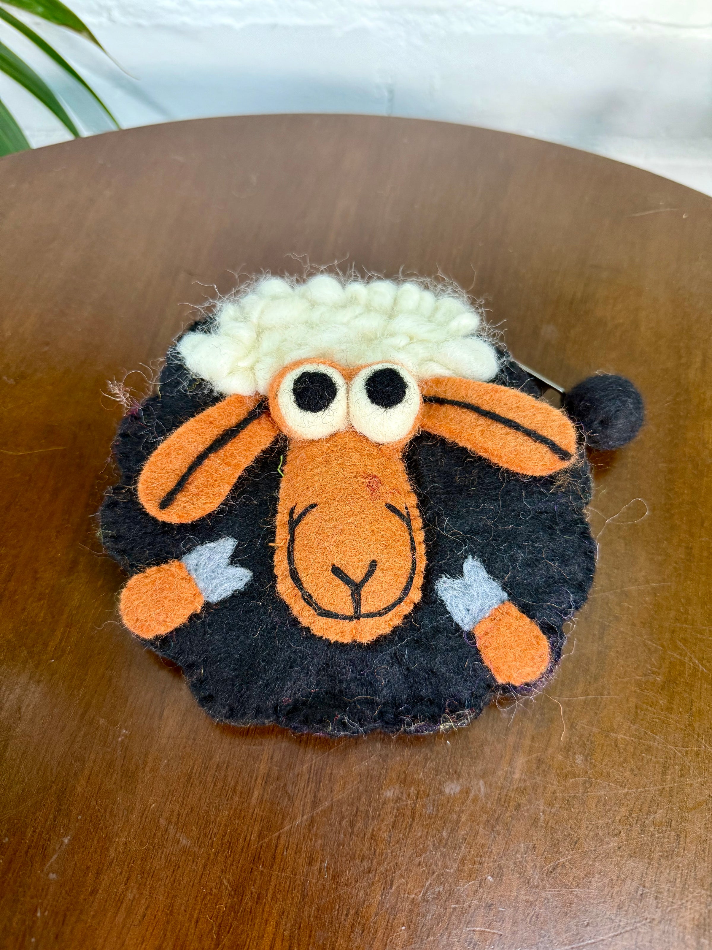 Felt Sheep Purse