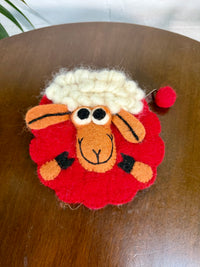 Felt Sheep Purse