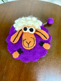Felt Sheep Purse